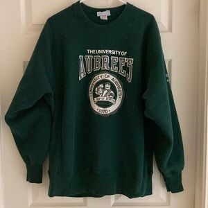 Vintage Men's Lee "University of Aubree's" - Ypsilanti Crewneck Sweatshirt - XL